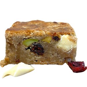 IMG_2432 Boterkoek met pistache, cranbarries en witte chocolade